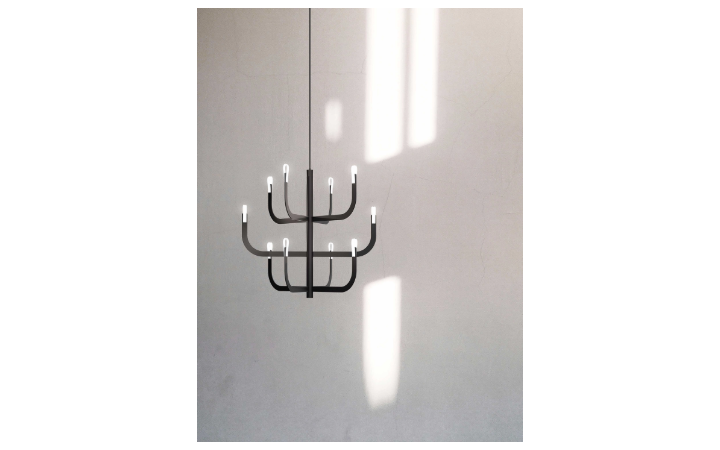 J-us Multi-tier Pendant Lamp by LucePlan Pendant Lamps